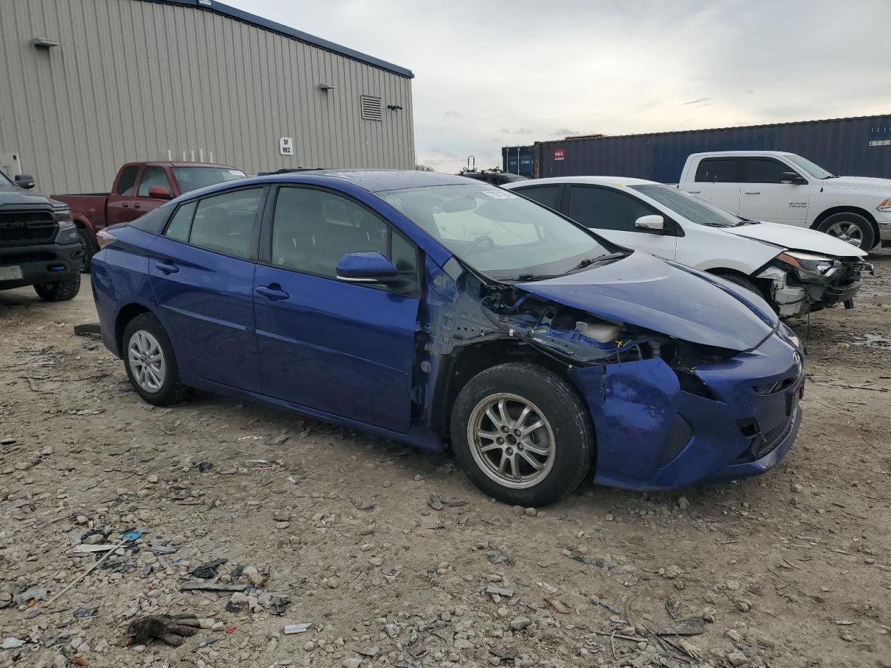 2016 Toyota Prius VIN JTDKBRFU6G3509553 Copart auction photo, front end damage thumbnail 4