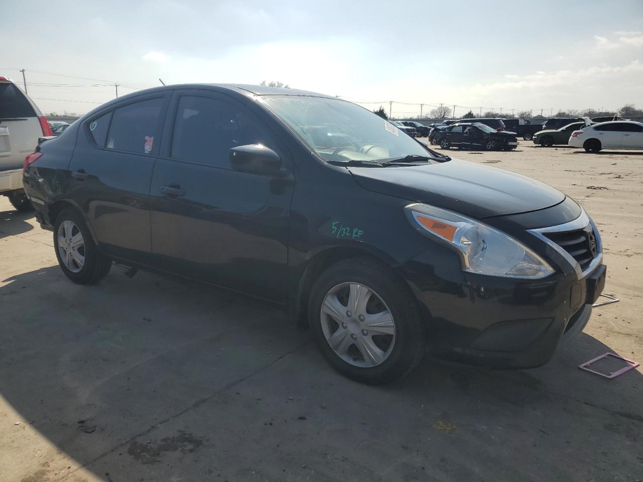 2018 Nissan Versa VIN 3N1CN7AP1JL810375 Copart auction photo, rear end / hail damage thumbnail 4