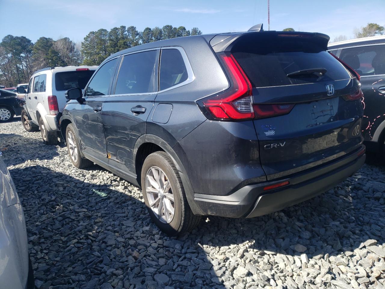 2024 Honda CR-V VIN 2HKRS4H47RH454150 Copart auction photo, front end / side damage thumbnail 2