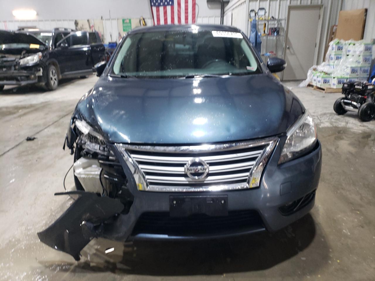 2014 Nissan Sentra VIN 3N1AB7AP5EY279822 Copart auction photo, front end damage thumbnail 5