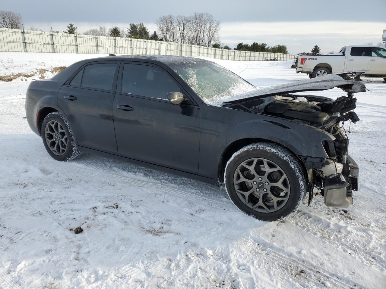 2018 Chrysler 300 VIN 2C3CCAGG3JH223213 Copart auction photo, front end damage thumbnail 4