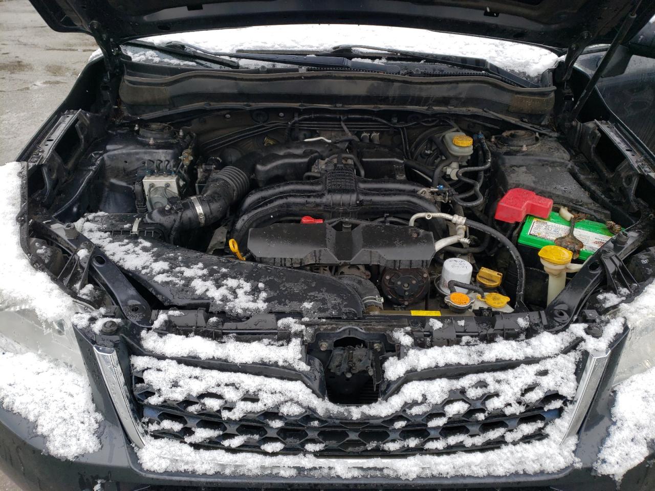 2014 Subaru Forester VIN JF2SJAEC7EH451273 Copart auction photo, side damage thumbnail 12