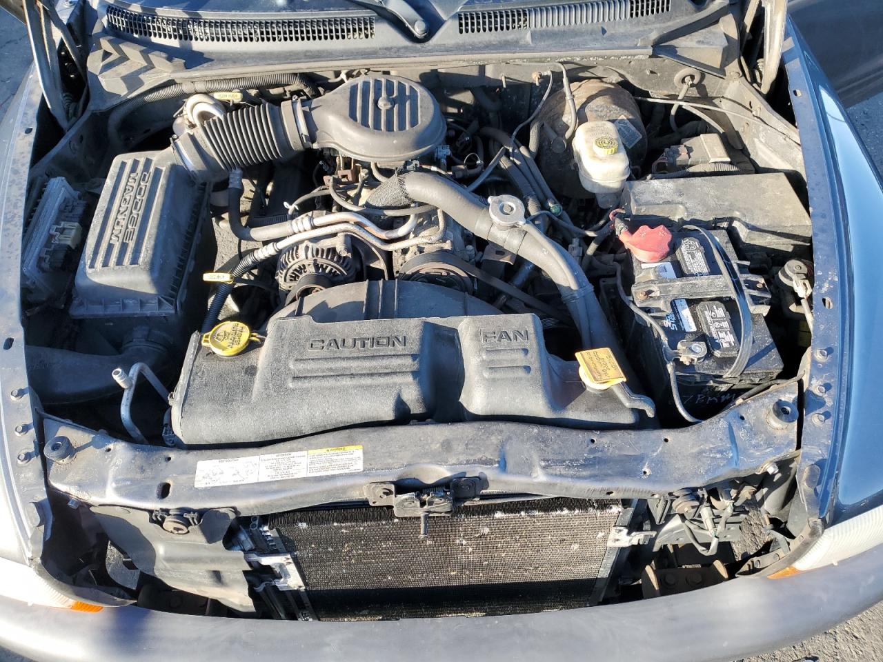 2003 Dodge Dakota VIN 1D7FL16X03S324737 Copart auction photo, side damage thumbnail 11