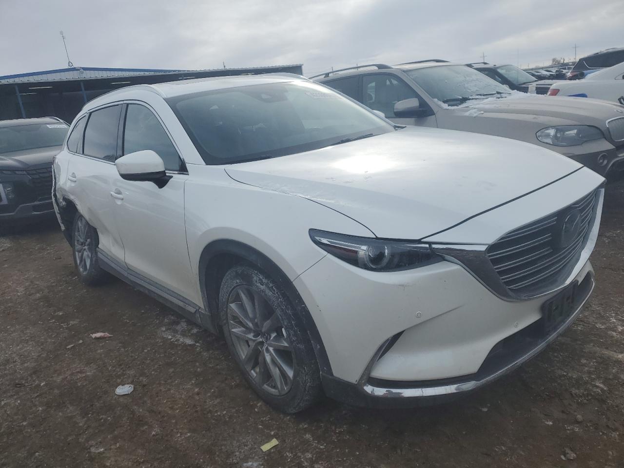 2018 Mazda CX-9 VIN JM3TCBDYXJ0229214 Copart auction photo, side / rear end damage thumbnail 4