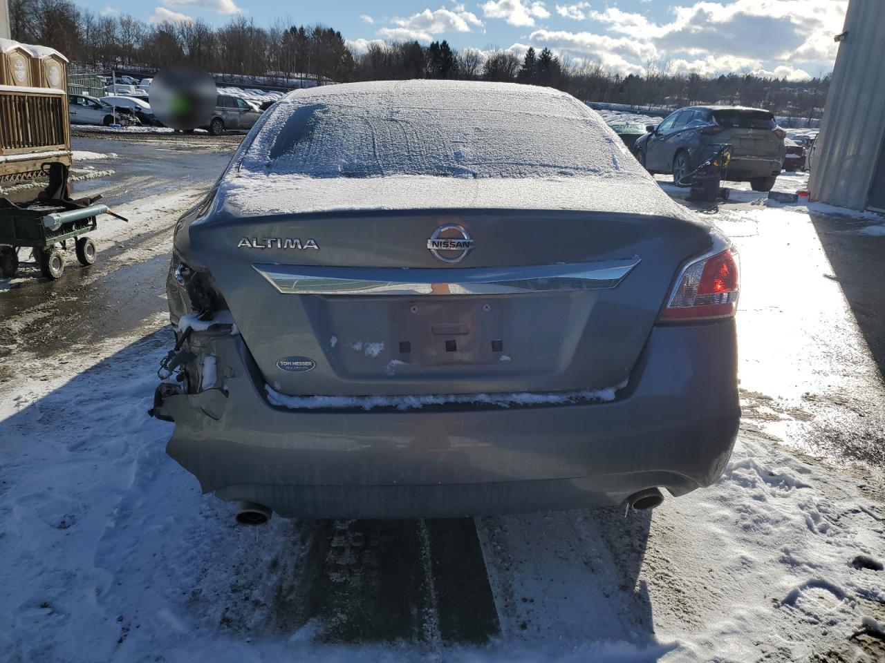 2015 Nissan Altima VIN 1N4AL3AP9FC433466 Copart auction photo, rear end / side damage thumbnail 6