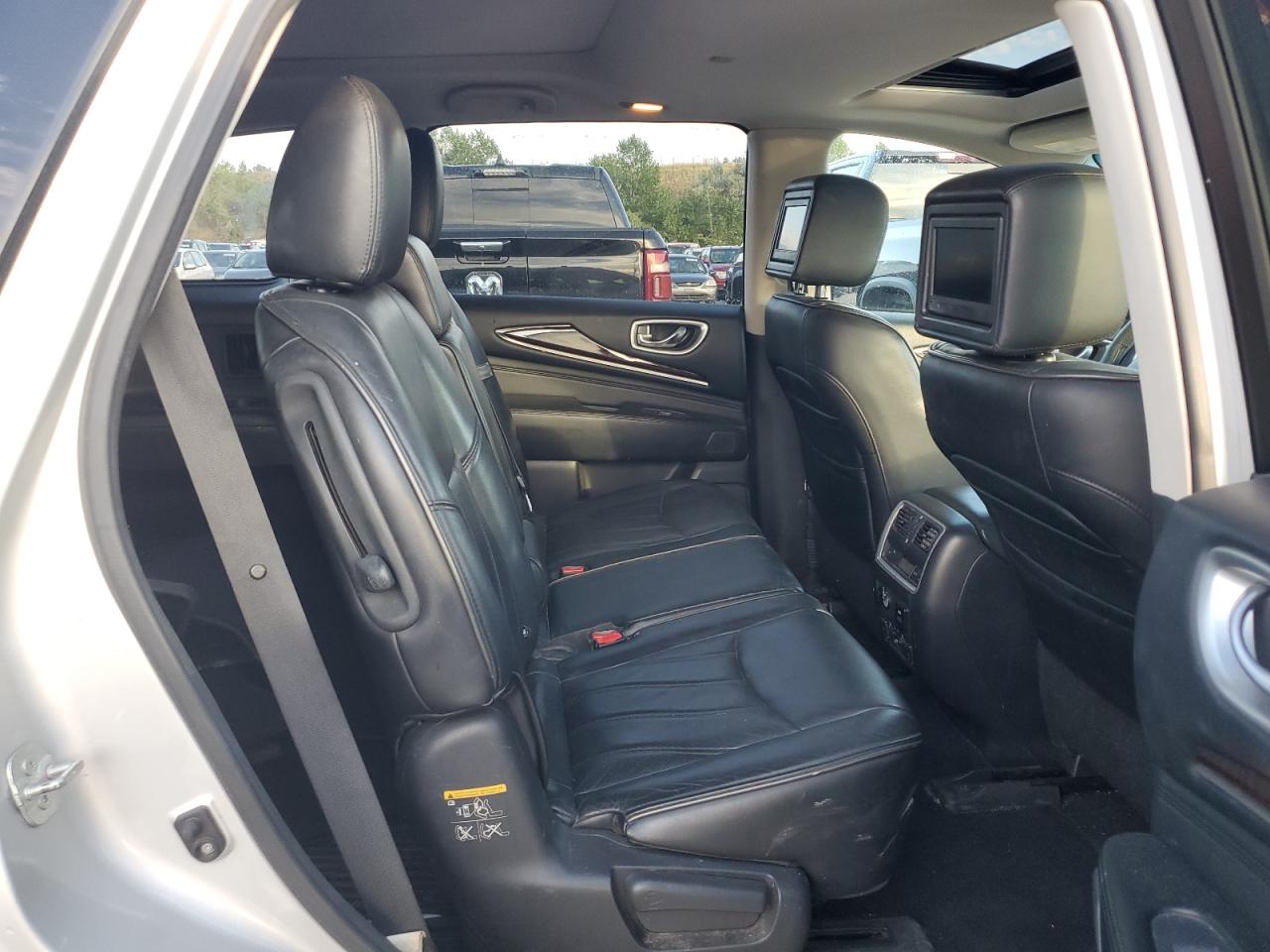 2014 Infiniti QX60 VIN 5N1CL0MM2EC546172 Copart auction photo, front end / side damage thumbnail 11