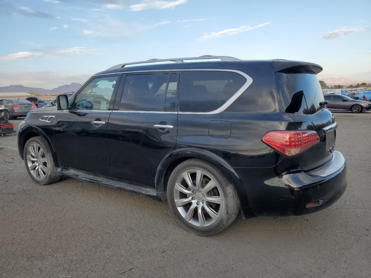 2011 Infiniti QX56 VIN JN8AZ2NF7B9501084 Copart auction photo, front end damage thumbnail 2