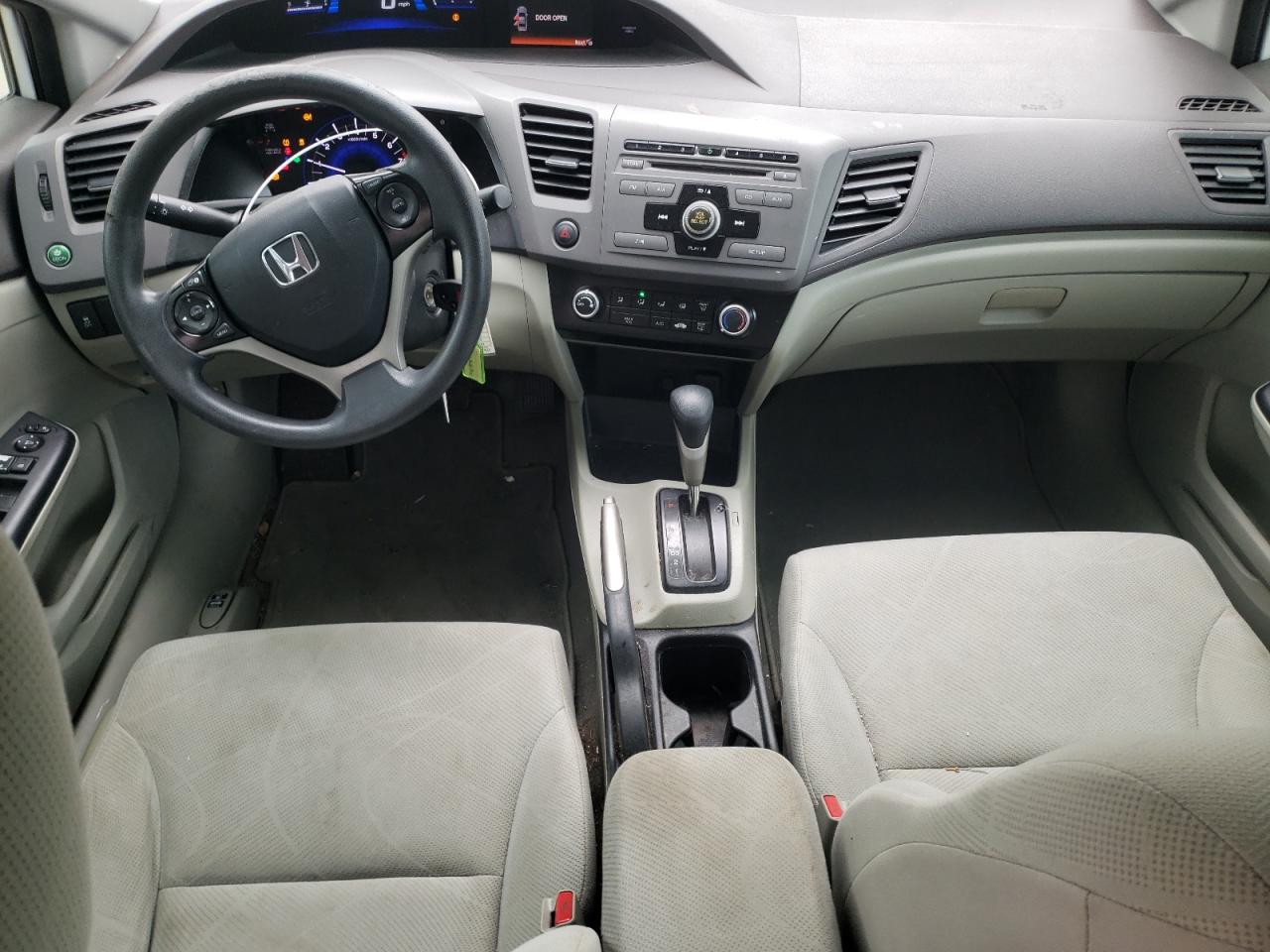 2012 Honda Civic VIN 19XFB2F53CE099363 Copart auction photo, front end damage thumbnail 8