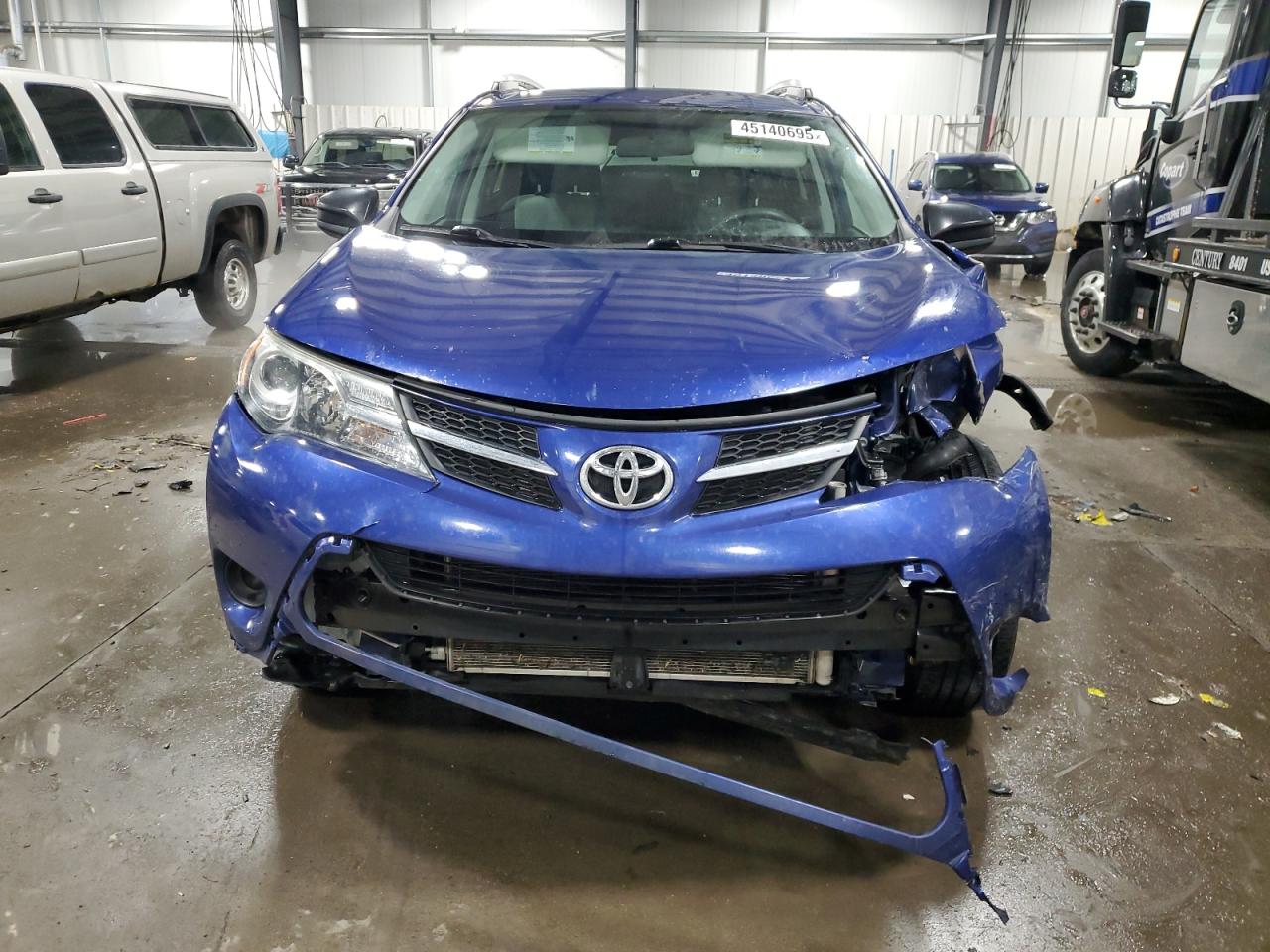 2015 Toyota RAV 4 VIN 2T3BFREV5FW345089 Copart auction photo, front end damage thumbnail 5