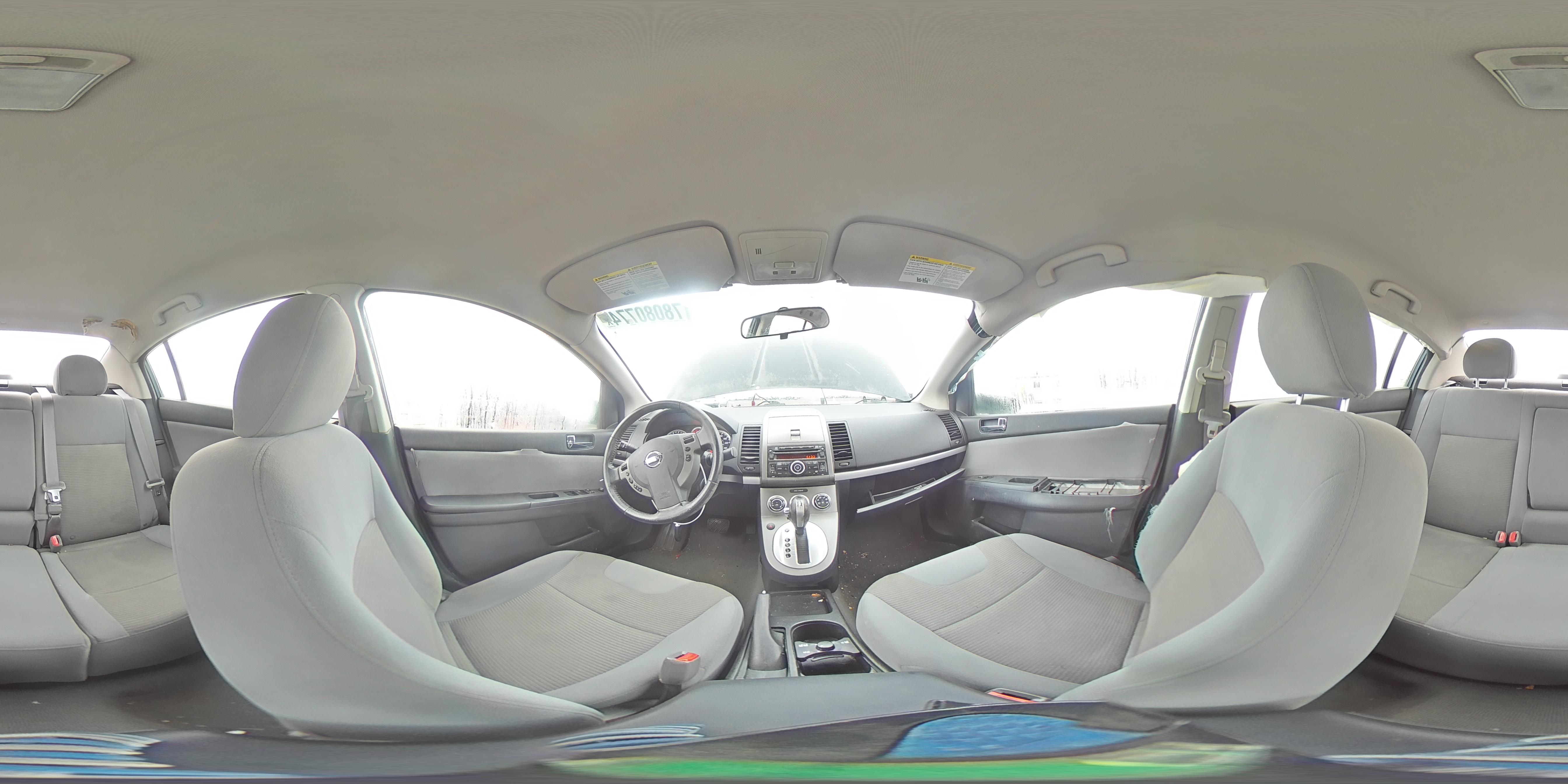 2010 Nissan Sentra VIN 3N1AB6AP4AL716808 Copart auction photo, side damage thumbnail 13