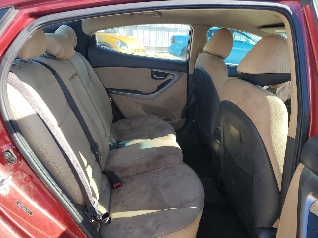 2013 Hyundai Elantra VIN 5NPDH4AE5DH334741 Copart auction photo, front end damage thumbnail 11