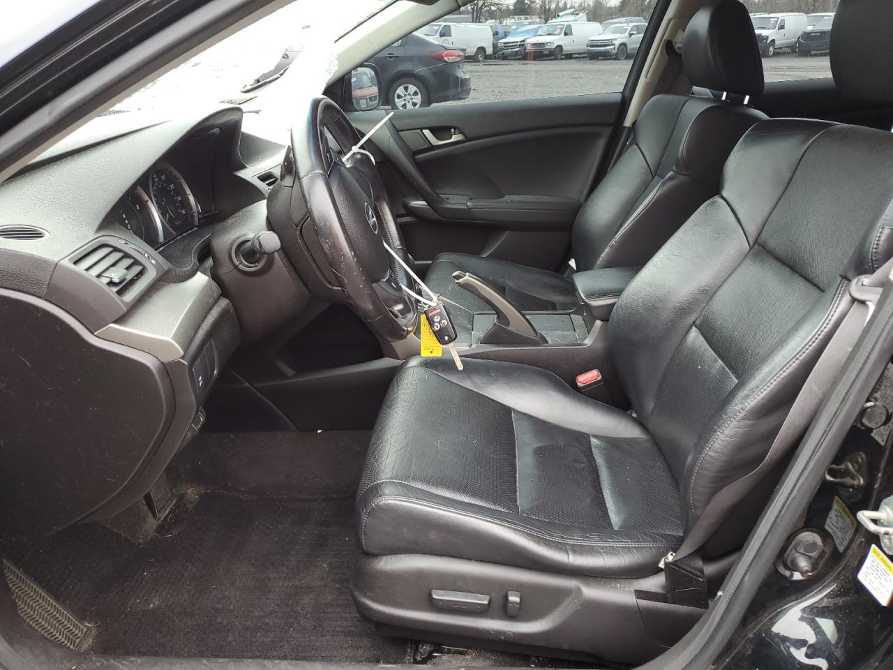 2010 Acura TSX VIN JH4CU2F6XAC004063 Copart auction photo, front end / side damage thumbnail 7