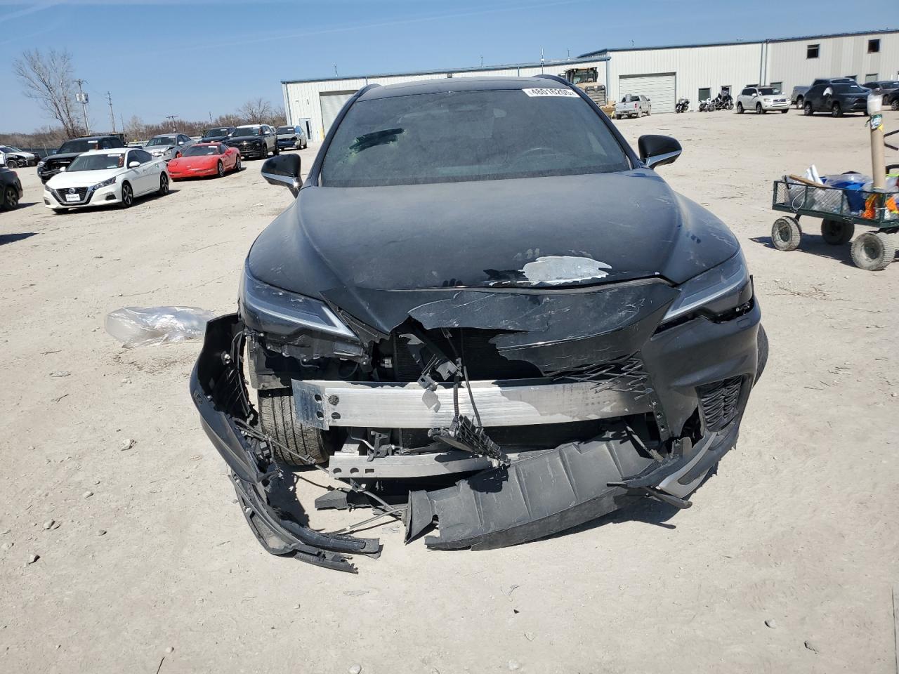 2023 Lexus RX VIN 2T2BAMCA6PC016958 Copart auction photo, front end / undercarriage damage thumbnail 5