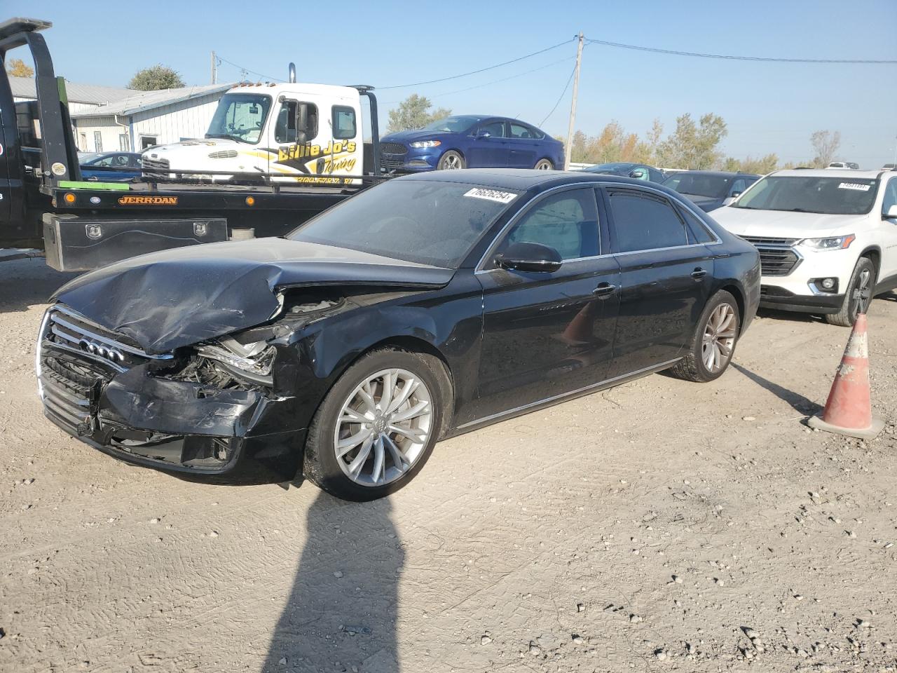 2014 Audi A8 VIN WAURGAFD2EN009647
