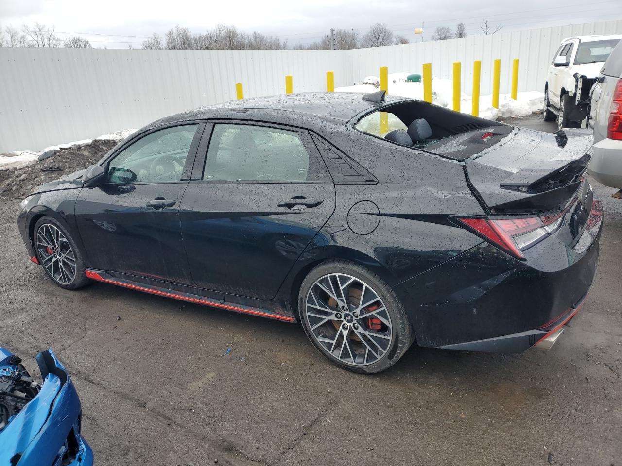 2023 Hyundai Elantra VIN KMHLW4AK3PU017649 Copart auction photo, top/roof / minor dent/scratches damage thumbnail 2