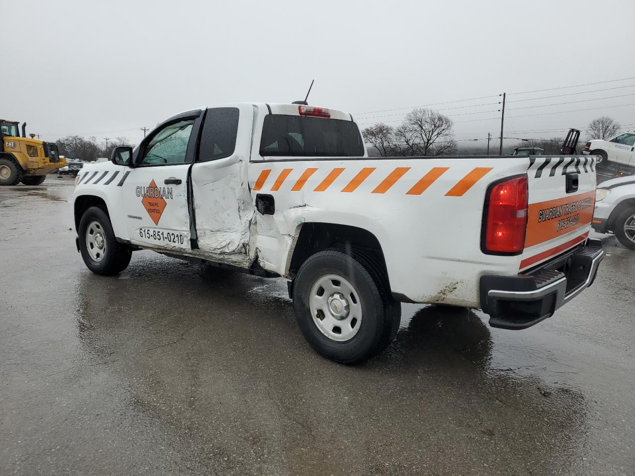 2016 Chevrolet Colorado VIN 1GCHSBEA5G1255189 Copart auction photo, side damage thumbnail 2