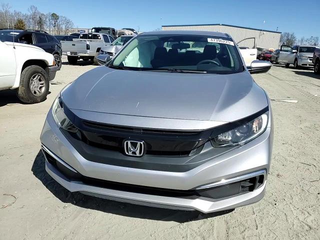 2019 Honda Civic VIN 2HGFC2F64KH601825 Copart auction photo, rear end damage thumbnail 11