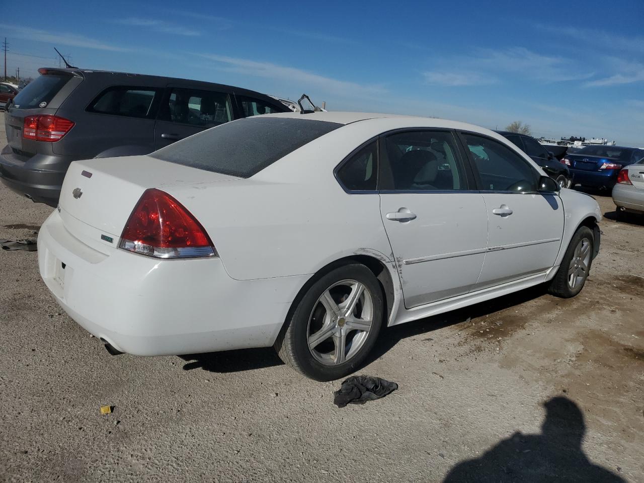 2013 Chevrolet Impala VIN 2G1WG5E3XD1107551 Copart auction photo, all over damage thumbnail 3