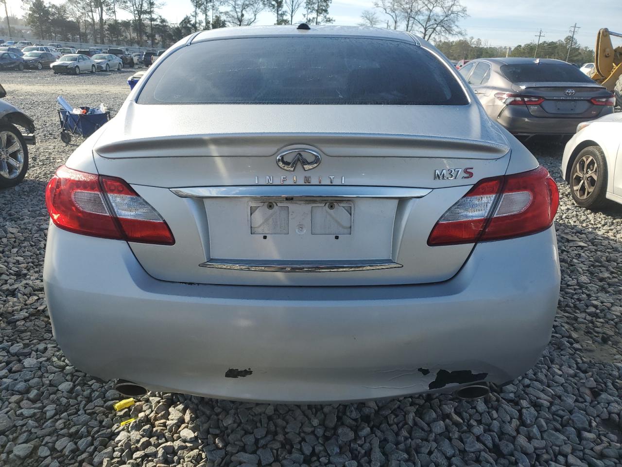 2011 Infiniti M VIN JN1BY1AP2BM324388 Copart auction photo, front end damage thumbnail 6