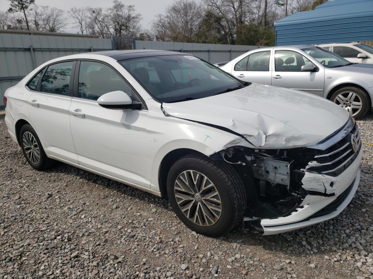 2019 Volkswagen Jetta VIN 3VWC57BU8KM142889 Copart auction photo, front end damage thumbnail 4