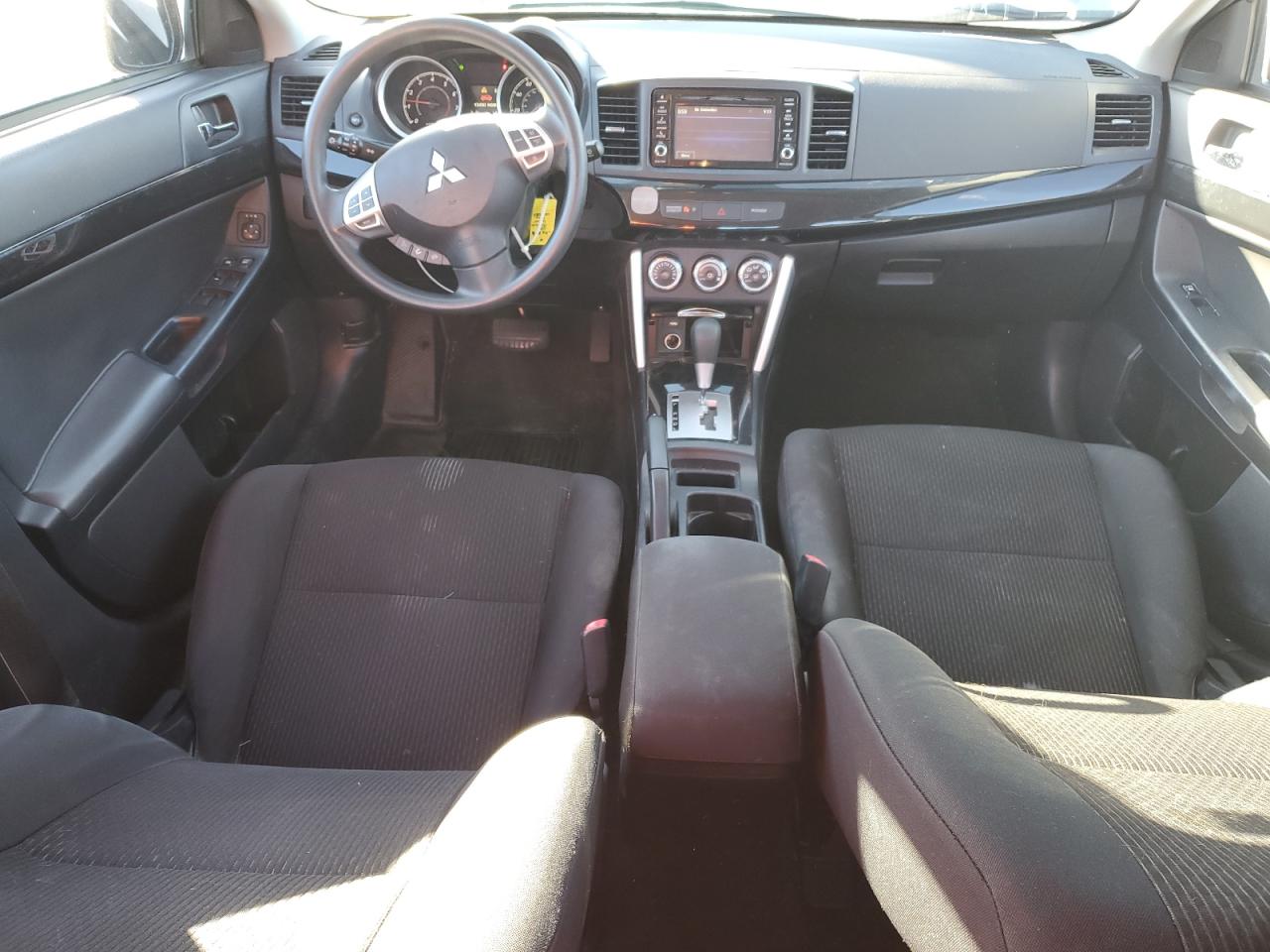 2017 Mitsubishi Lancer VIN JA32U2FUXHU008385 Copart auction photo, front end / side damage thumbnail 8