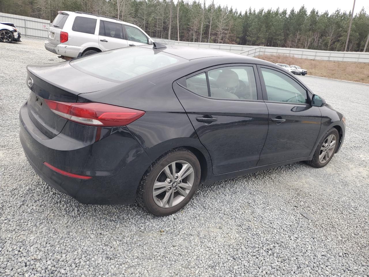 2017 Hyundai Elantra VIN KMHD84LF2HU312905 Copart auction photo, front end damage thumbnail 3