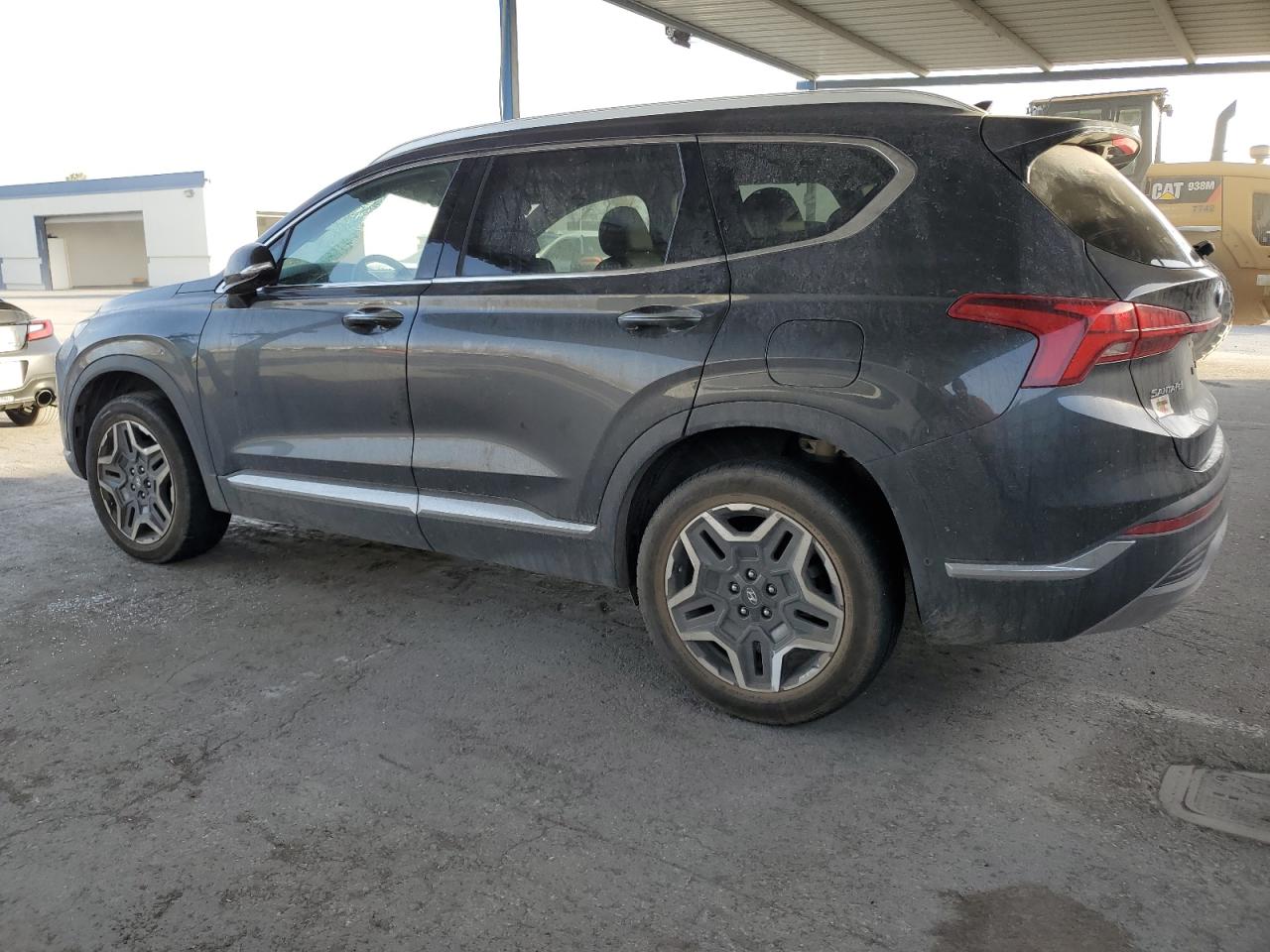 2022 Hyundai Santa Fe VIN 5NMS4DAL0NH388299 Copart auction photo, front end / top/roof damage thumbnail 2