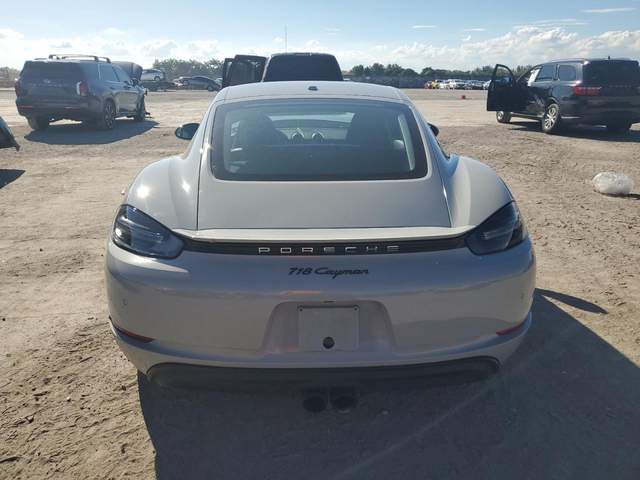 2024 Porsche Cayman VIN WP0AA2A82RK255106 Copart auction photo, front end damage thumbnail 6