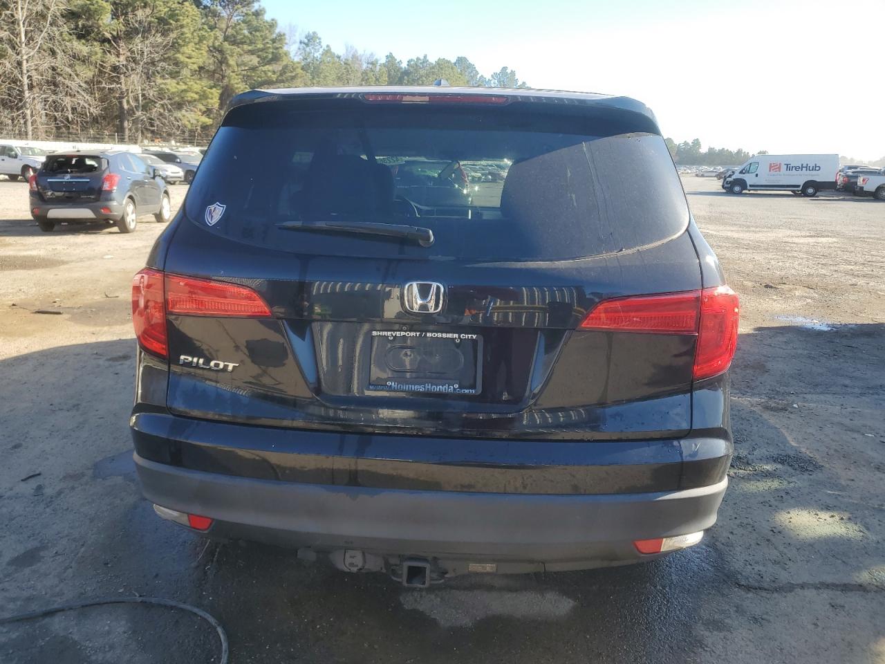 2018 Honda Pilot VIN 5FNYF5H36JB032032 Copart auction photo, front end / minor dent/scratches damage thumbnail 6