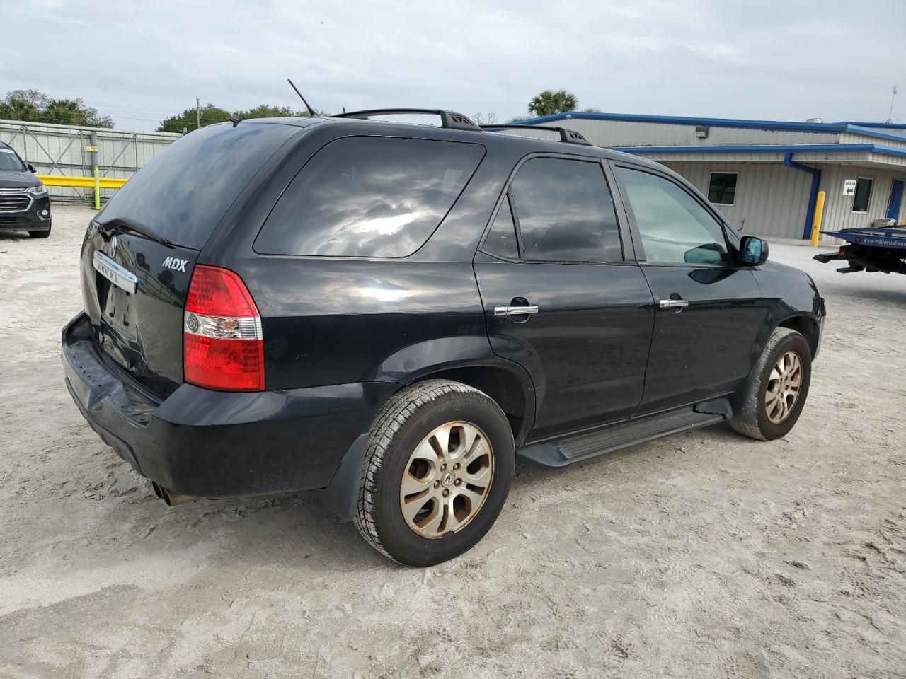 2003 Acura MDX VIN 2HNYD18833H537382 Copart auction photo, rear end / minor dent/scratches damage thumbnail 3