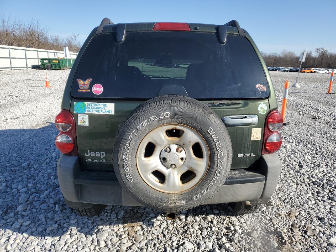 2007 Jeep Liberty (North America) VIN 1J4GL48K87W500587 Copart auction photo, side damage thumbnail 6