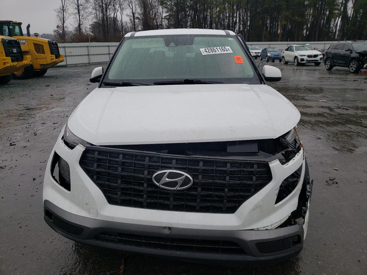 2021 Hyundai Venue VIN KMHRB8A38MU065956 Copart auction photo, all over / frame damage damage thumbnail 5