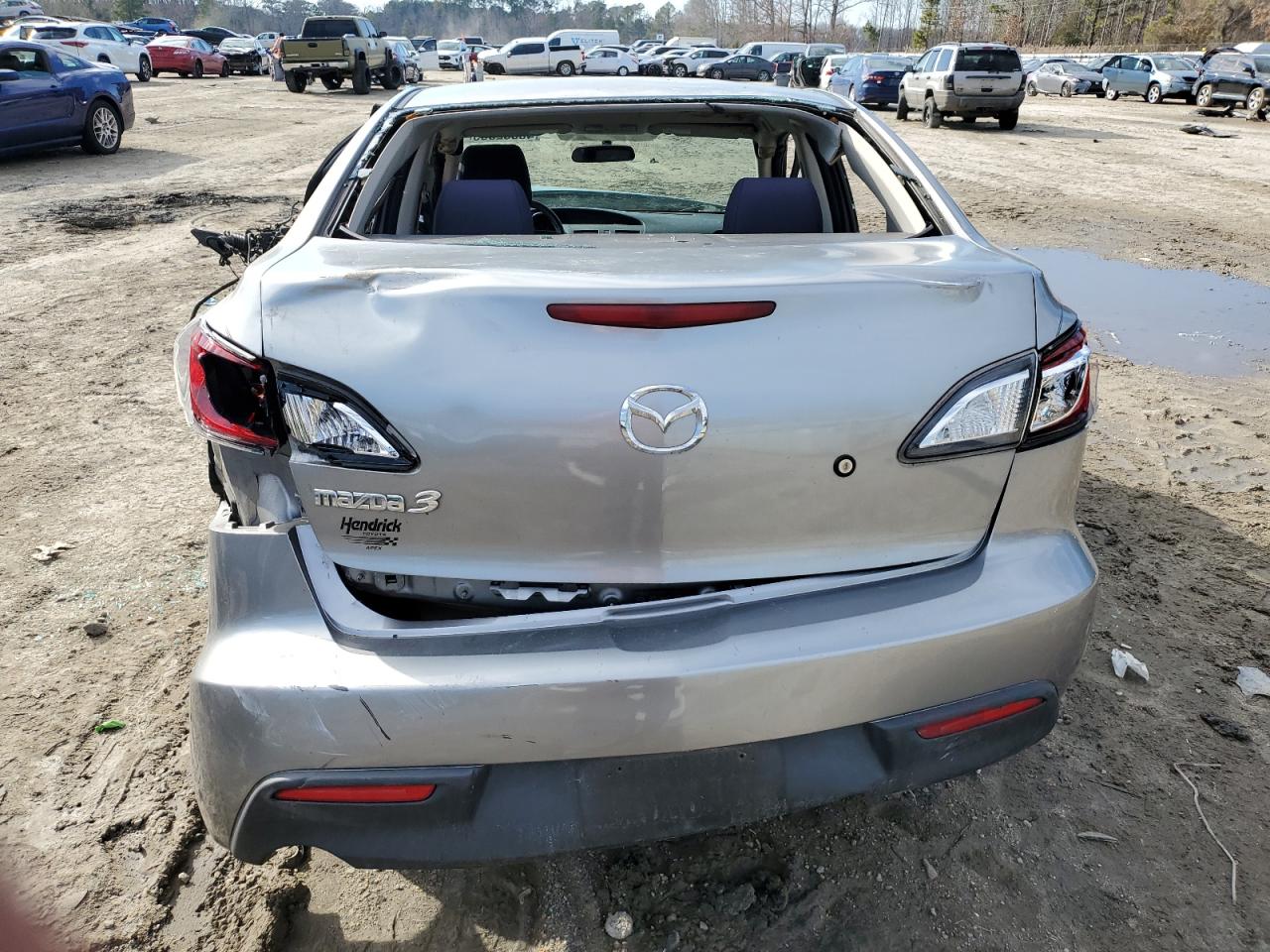 2010 Mazda 3 VIN JM1BL1SF5A1143657 Copart auction photo, all over damage thumbnail 6