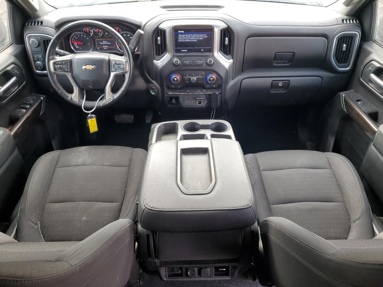 2019 Chevrolet Silverado VIN 3GCPWCED1KG132256 Copart auction photo, front end / rear end damage thumbnail 8