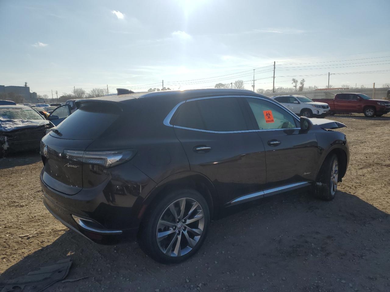 2022 Buick Envision VIN LRBFZSR46ND015098 Copart auction photo, front end damage thumbnail 3