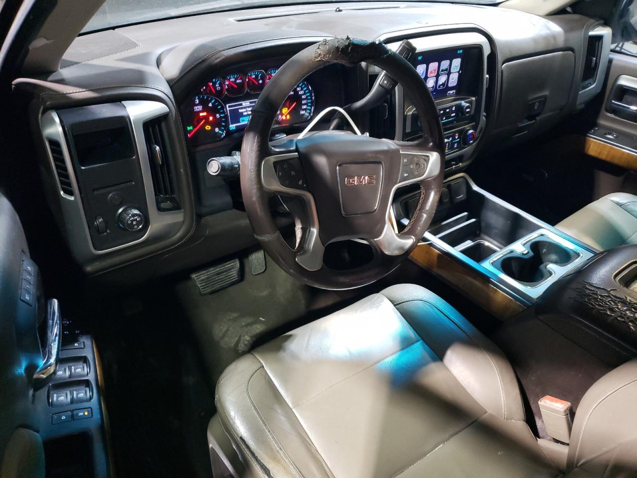 2018 GMC Sierra VIN 3GTP1NEC2JG213539 Copart auction photo, front end / side damage thumbnail 8