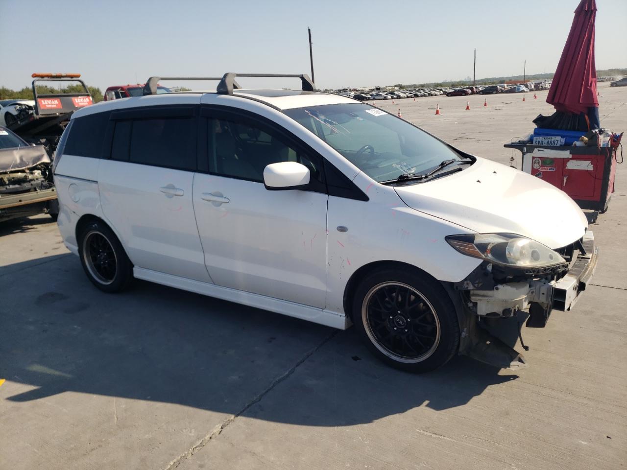 2009 Mazda 5 VIN JM1CR293490333522 Copart auction photo, front end damage thumbnail 4