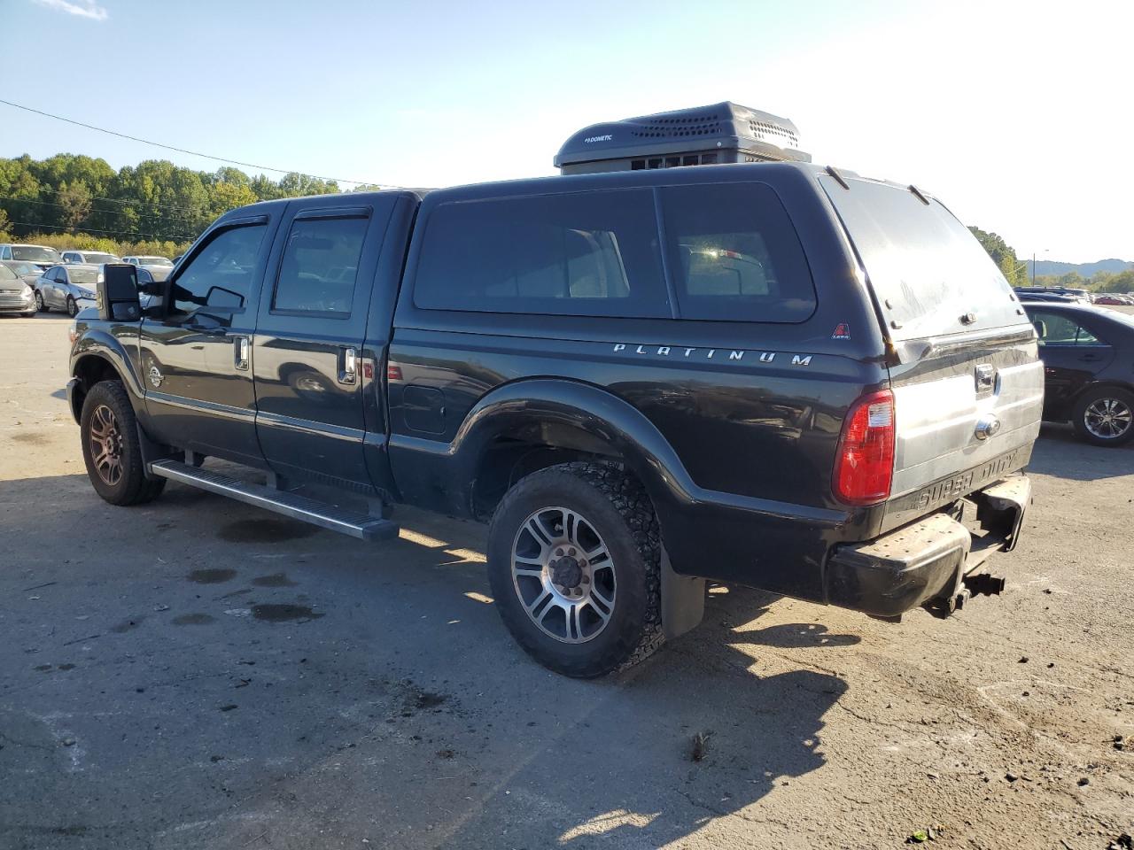 2015 Ford F250 VIN 1FT7W2BT0FED06577 Copart auction photo, rear end / minor dent/scratches damage thumbnail 2