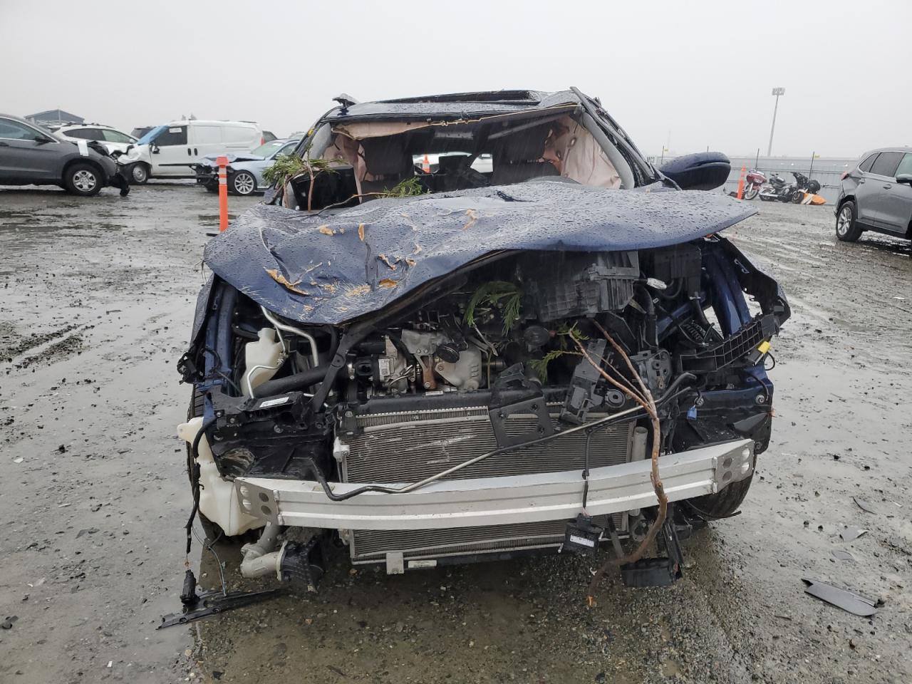 2017 Honda CR-V VIN 5J6RW2H94HL003668 Copart auction photo, all over damage thumbnail 5