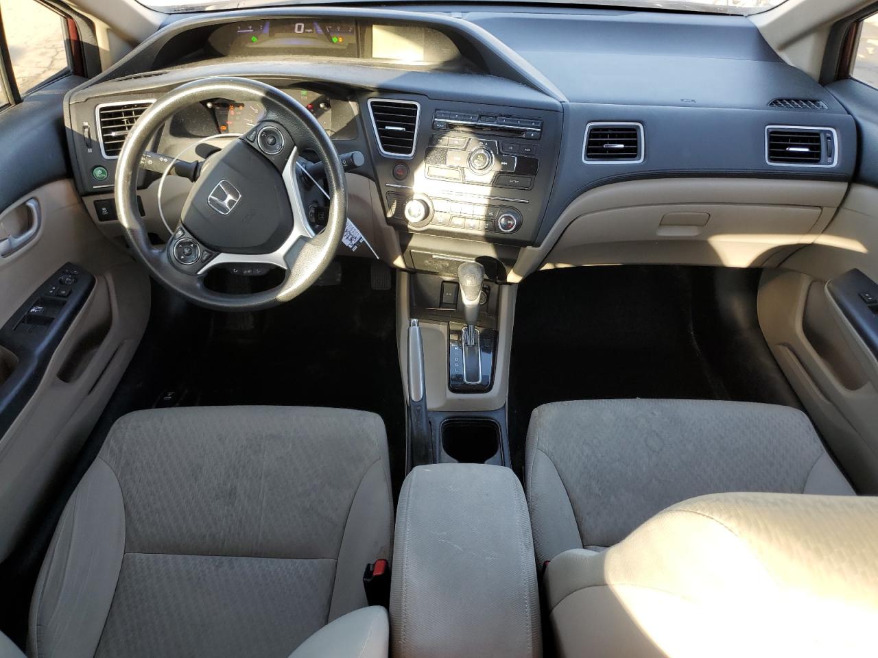 2014 Honda Civic VIN 19XFB2F51EE080071 Copart auction photo, rear end / side damage thumbnail 8