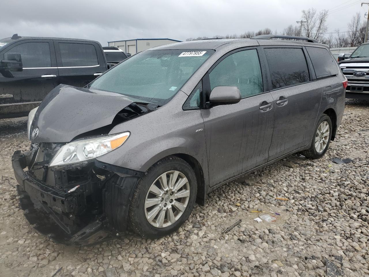 2016 Toyota Sienna VIN 5TDJK3DCXGS136423