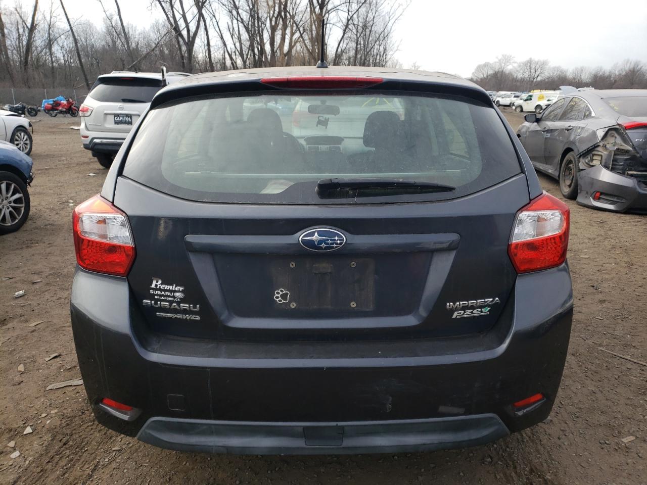 2013 Subaru Impreza VIN JF1GPAC66DH825487 Copart auction photo, biohazard/chemical / front end damage thumbnail 6