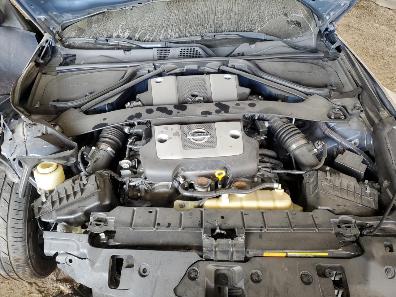 2015 Nissan 370Z VIN JN1AZ4EH7FM441550 Copart auction photo, front end / side damage thumbnail 11
