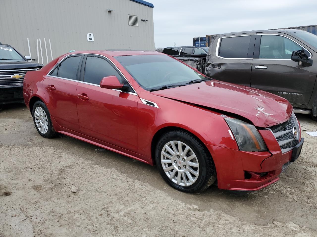 2011 Cadillac CTS VIN 1G6DG5EY8B0108669 Copart auction photo, front end damage thumbnail 4