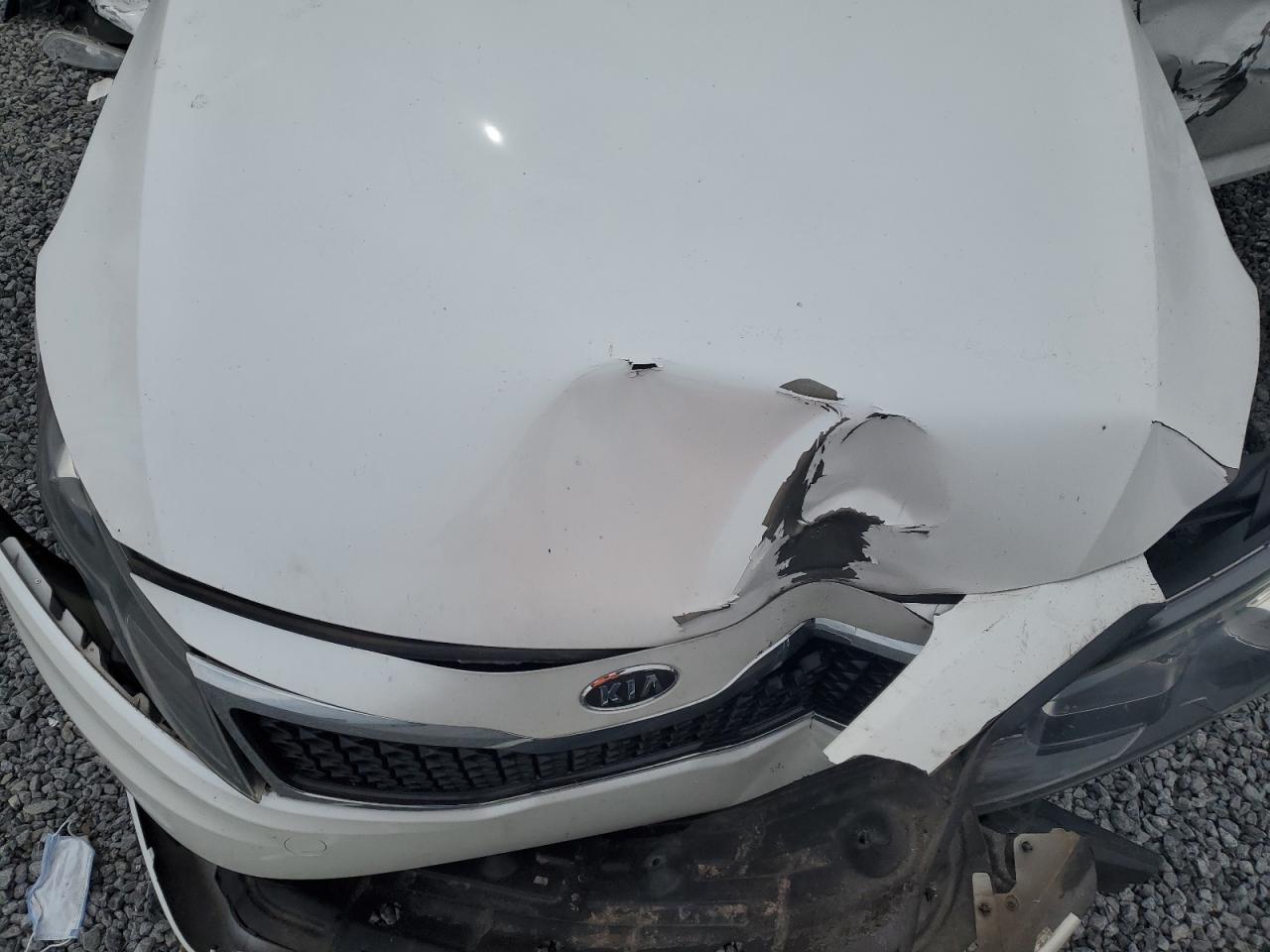 2012 KIA Optima VIN KNAGM4A74C5287062 Copart auction photo, front end / side damage thumbnail 11