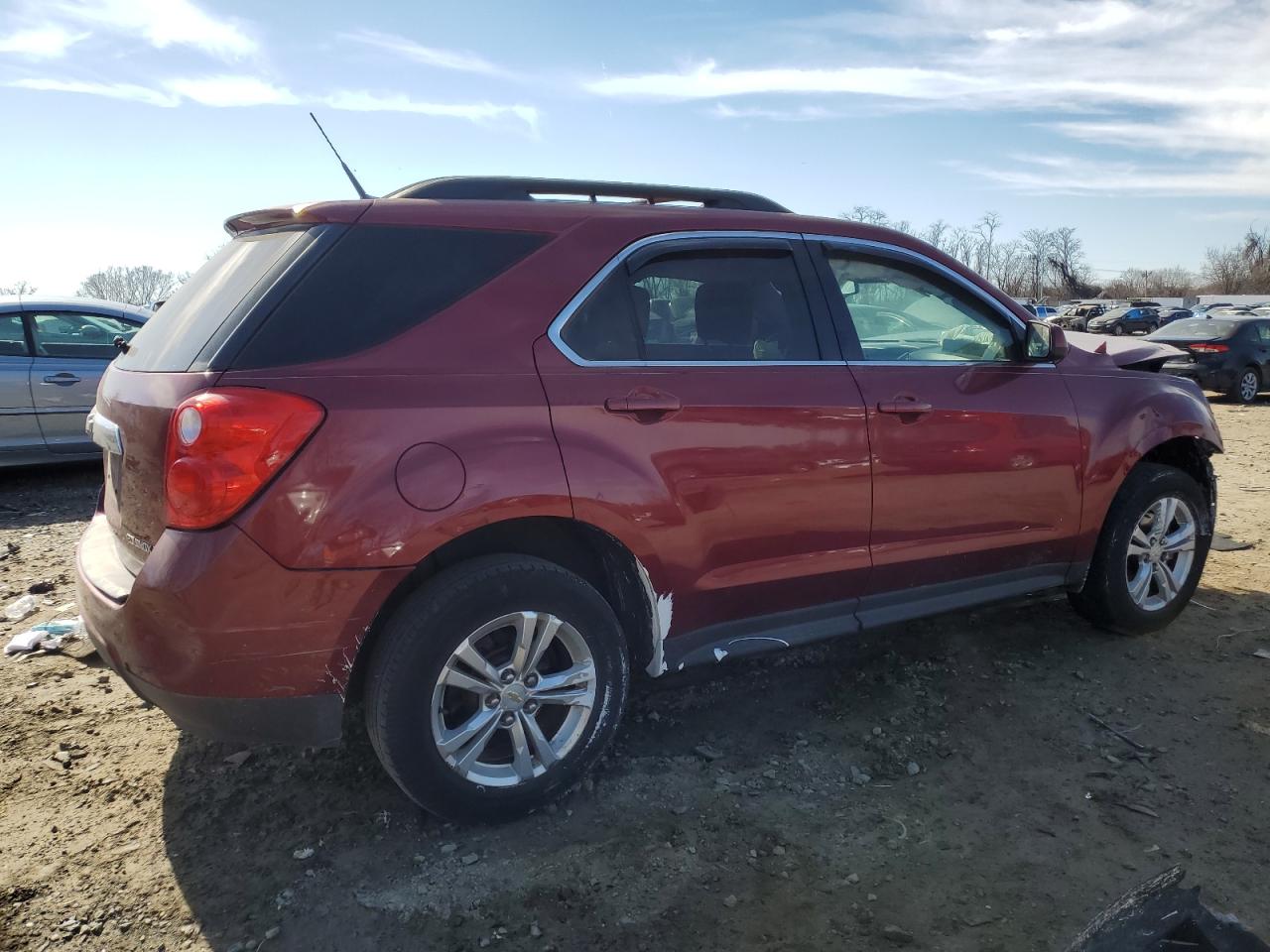 2012 Chevrolet Equinox VIN 2GNFLEEK4C6240504 Copart auction photo, front end damage thumbnail 3