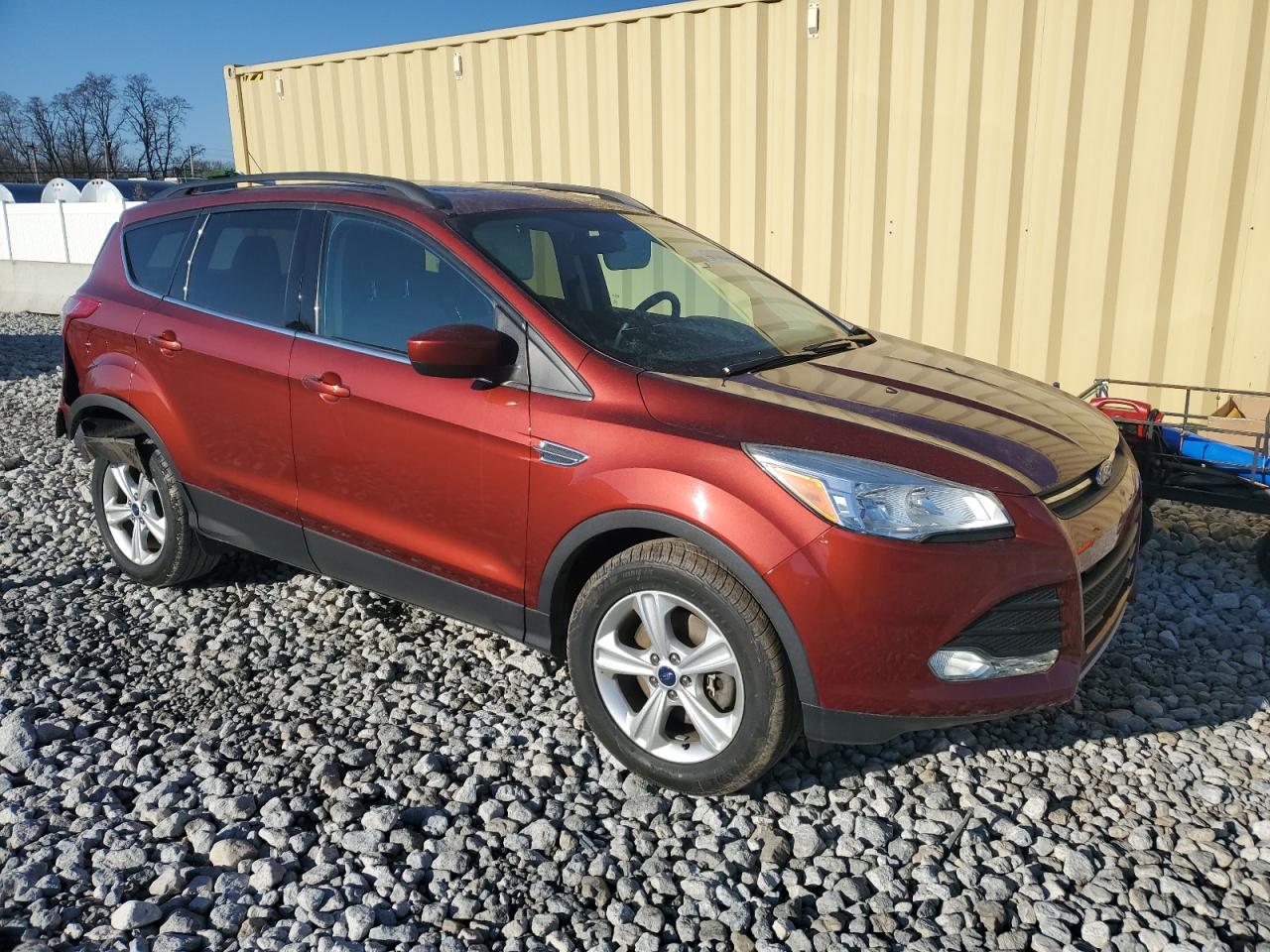 2014 Ford Escape VIN 1FMCU9GX9EUB70331 Copart auction photo, rear end damage thumbnail 4