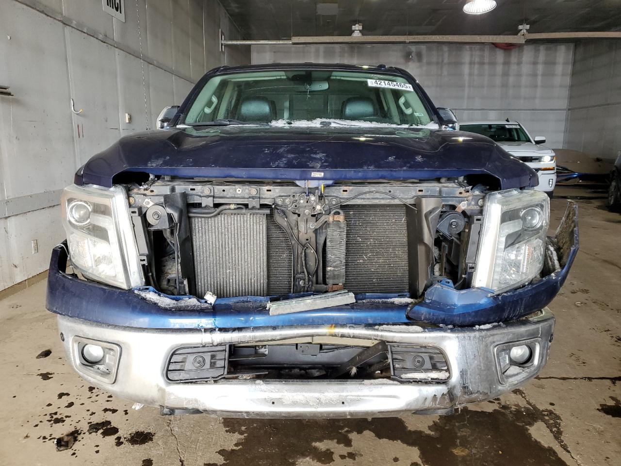 2016 Nissan Titan VIN 1N6AA1F4XGN509301 Copart auction photo, front end damage thumbnail 5