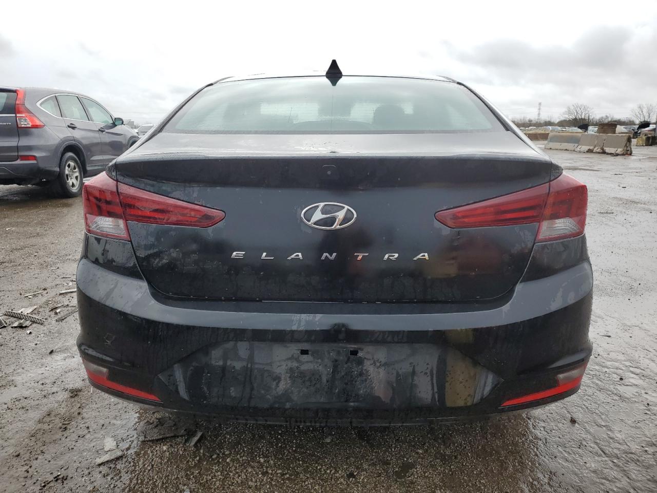 2020 Hyundai Elantra VIN KMHD84LF6LU028654 Copart auction photo, front end / side damage thumbnail 6