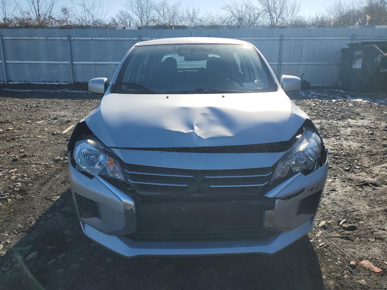 2022 Mitsubishi Mirage VIN ML32AUHJ4NH008494 Copart auction photo, front end damage thumbnail 5